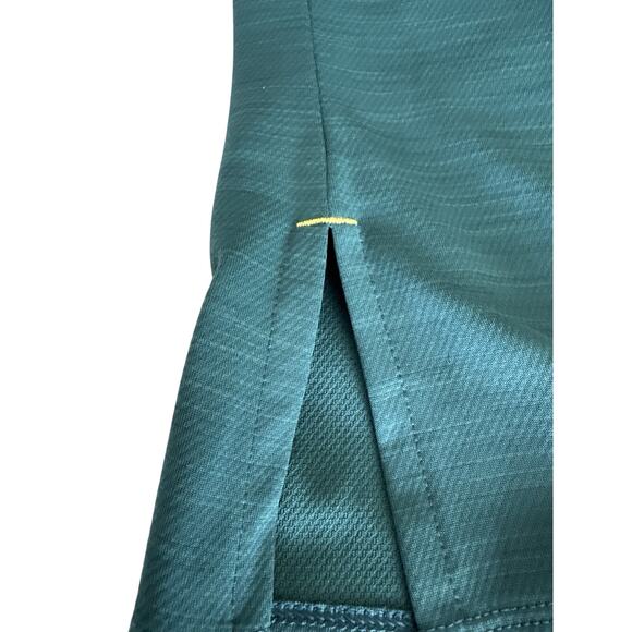 Nike Oakland Athletics V Neck Dark Green DRI-FIT Shirt Size Women's Medium - Picture 3 of 8